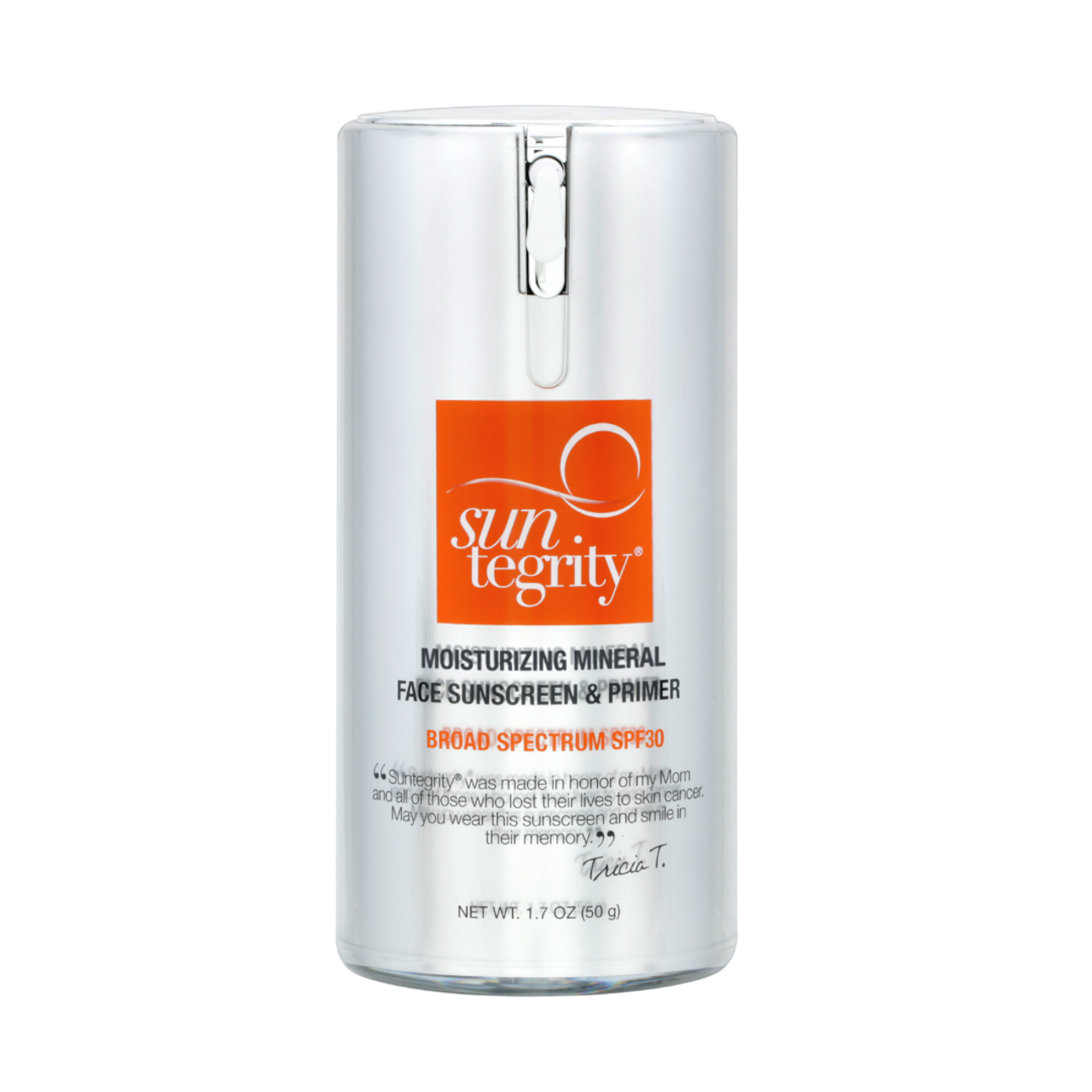 Suntegrity Moisturizing Mineral Face Sunscreen & Primer