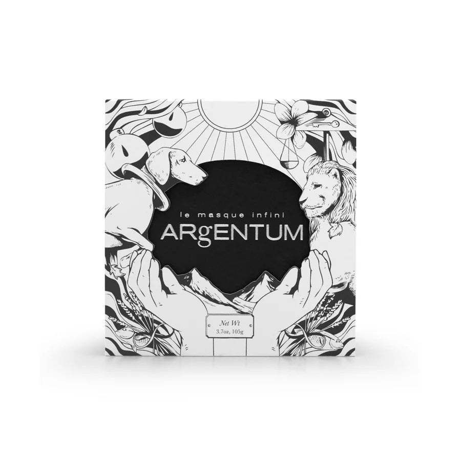 Argentum - le masque infini / balancing silver clay mask