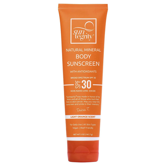 Suntegrity Natural Mineral Sunscreen For Body (LARGE) - Carasoin