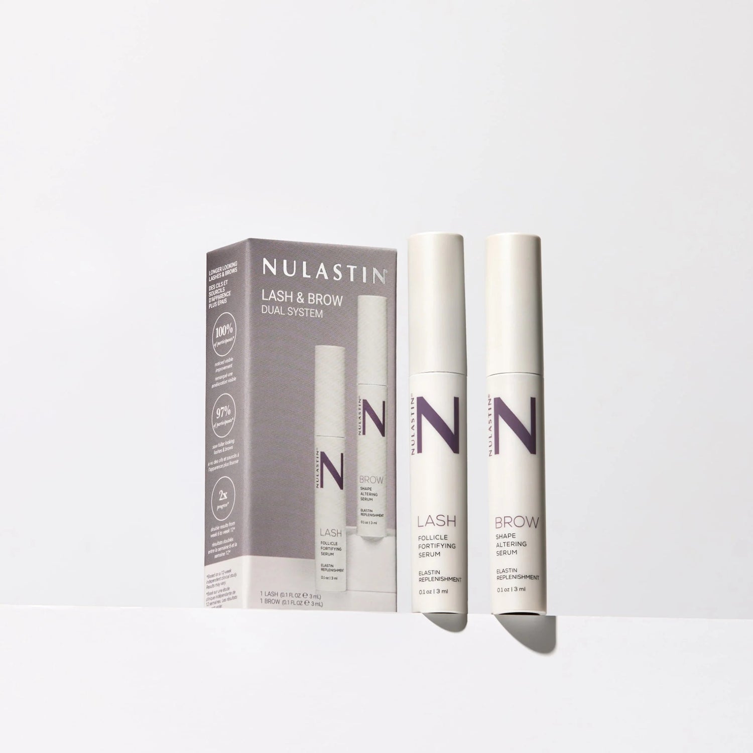 Nulastin Lash and Brow Serum - Carasoin Skincare