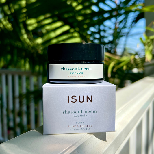 ISUN Rhassoul Neem Face Mask