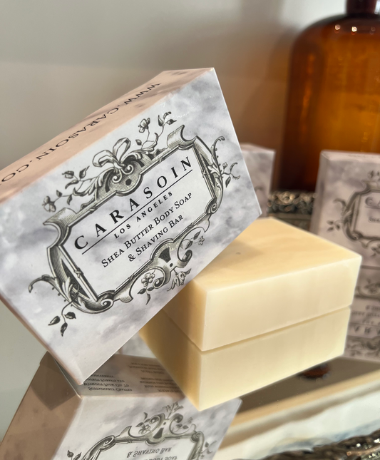 Carasoin Shea Butter Body Soap & Shaving Bar