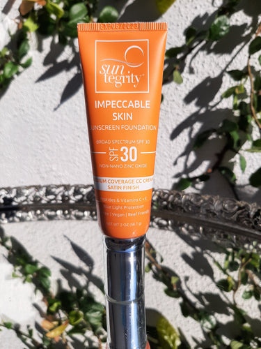 Suntegrity Impeccable Skin Sunscreen Foundation - Tan