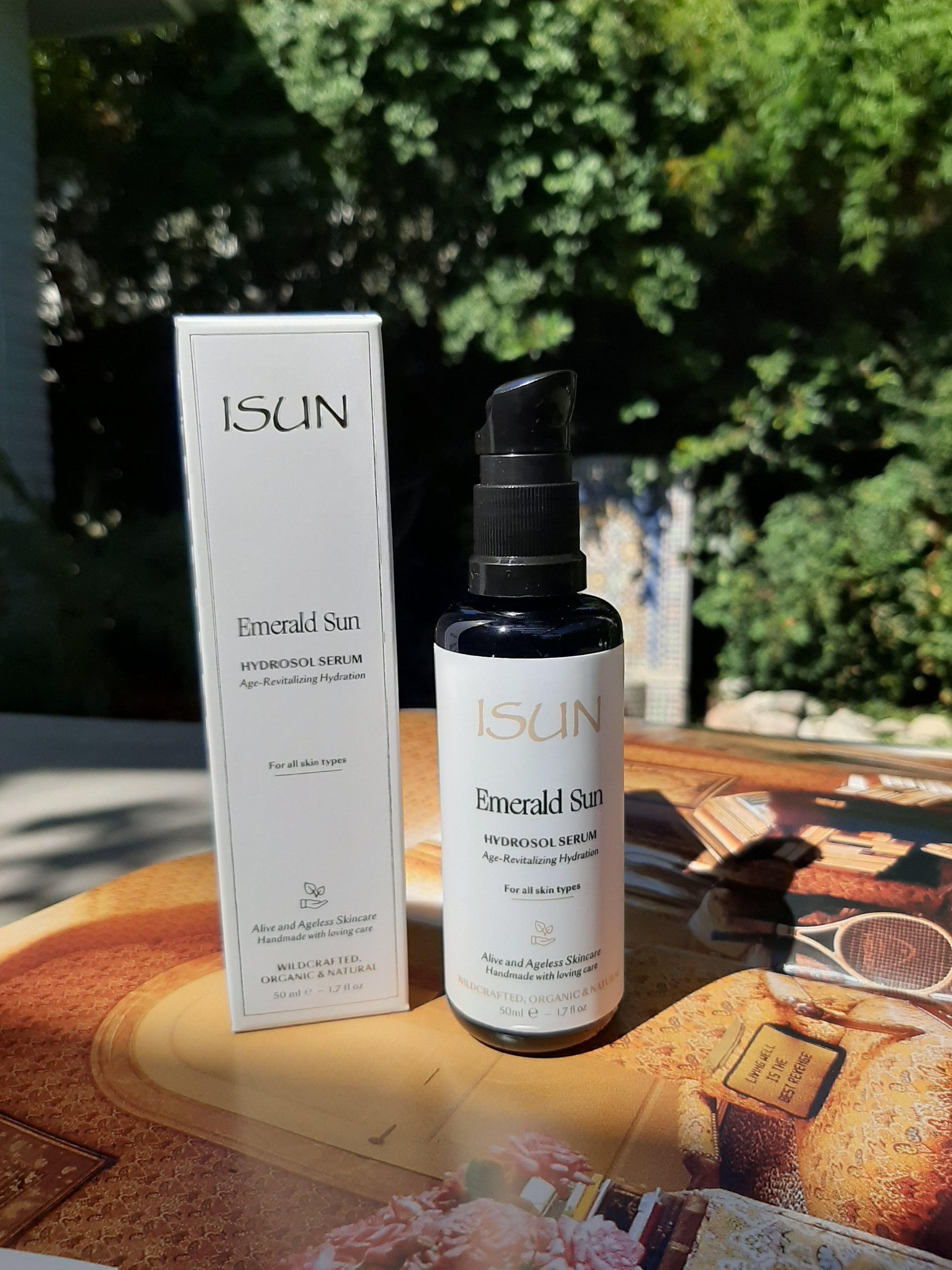 ISUN Emerald Sun Hydrosol Serum - Carasoin